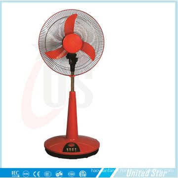 Ventilateur rechargeable de table de support de CC de l&#39;énergie solaire 12 &#39;&#39; 12V